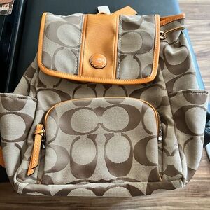 Coach backpack